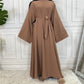 Abaya cintrée classique