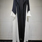 Abaya ouverte moderne