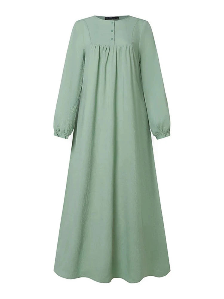 Abaya droite raffinée