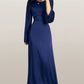 abaya Robe_de_fete bleu