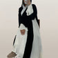 Abaya ouverte moderne