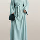 ensemble abaya cintrée