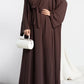 ensemble abaya cintrée