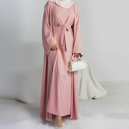 ensemble abaya cintrée