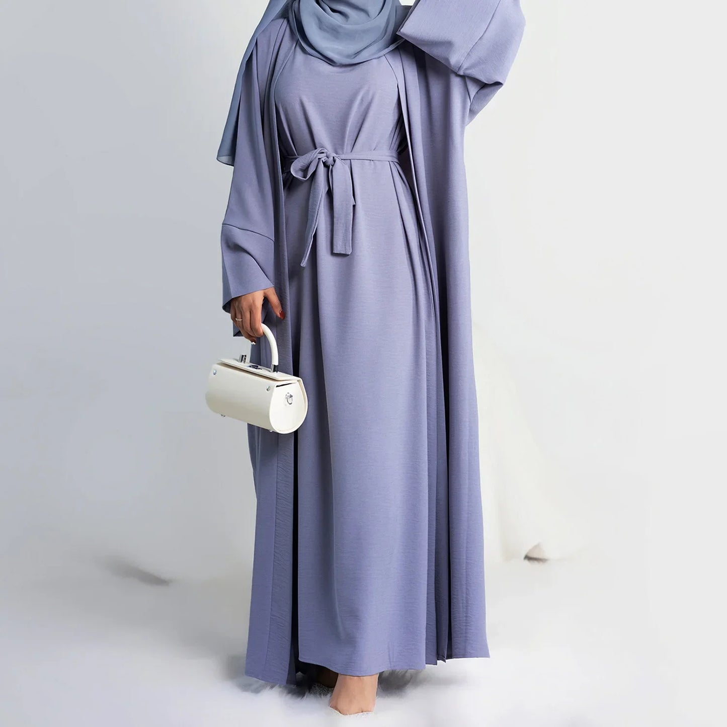 ensemble abaya cintrée