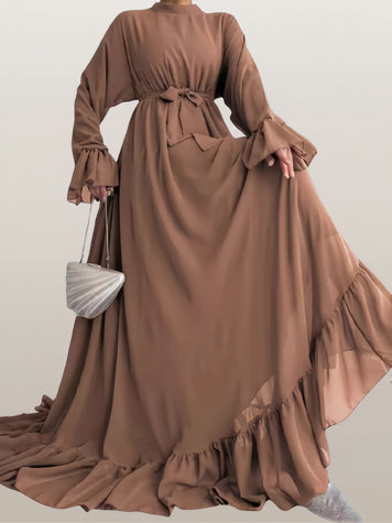 robe évasée musulmane